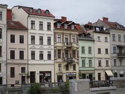 Hus på Gallusovo&nbsp;nabrežje.