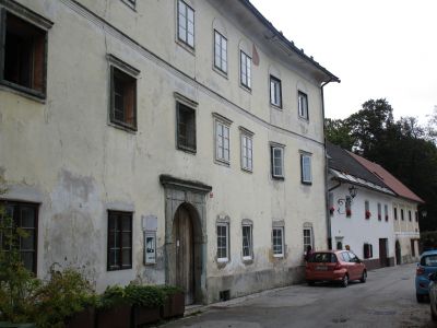 Magušar-huset på Trubarjeva-gatan.