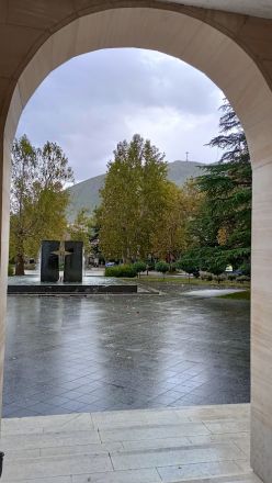 Vy från det kroatiska kulturhuset.