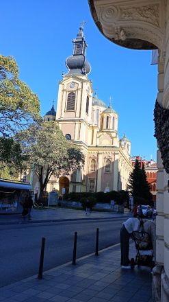 Nya serbiska kyrkan.