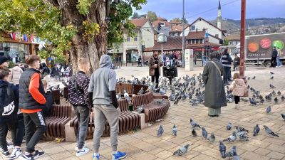 Baščaršija-torget.