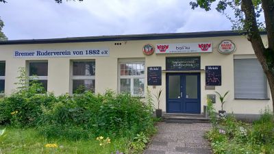 Bremens roddarförening utmed Kuhhirtenweg (Koherdevägen).