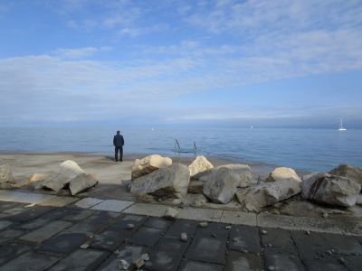 Det får bli ett dopp i kväll, tänkte jag.